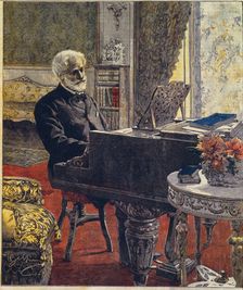 Portrait of the Composer Giuseppe Verdi (1813-1901)