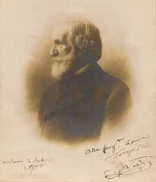 Portrait of the Composer Giuseppe Verdi (1813-1901), c. 1900