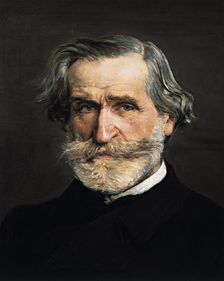Portrait of the Composer Giuseppe Verdi (1813-1901). Detail, 1886