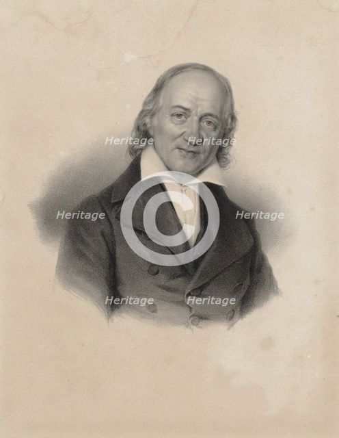 Portrait of the composer Gottfried Wilhelm Fink (1783-1846), 1840.