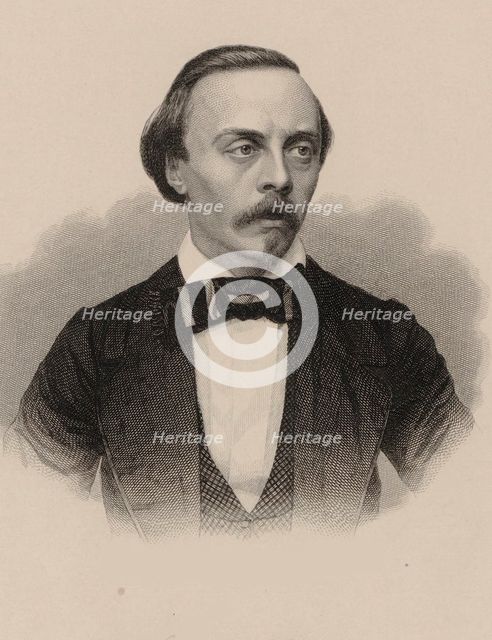 Portrait of the composer Hans von Bülow (1830-1894), 1880.