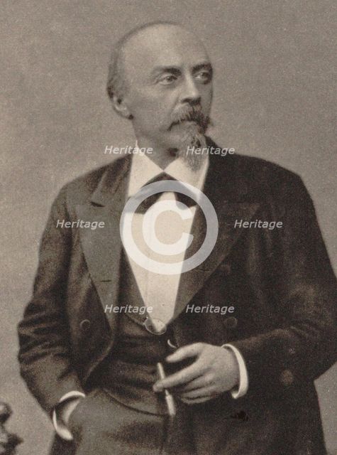Portrait of the composer Hans von Bülow (1830-1894), 1880.