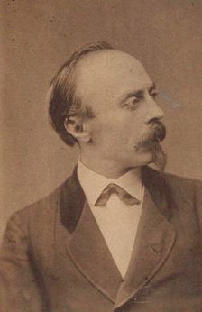 Portrait of the composer Hans von Bülow (1830-1894), c. 1875. Creator: Luckhardt, Fritz (1843-1894)