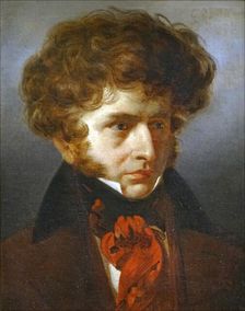 Portrait of the composer Hector Berlioz (1803-1869), 1830. Creator: Dupré, François-Xavier (1803-1870)