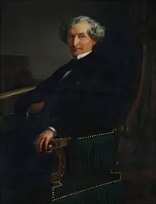 Portrait of the composer Hector Berlioz (1803-1869), 1865
