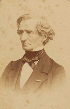 Portrait of the composer Hector Berlioz (1803-1869)