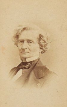 Portrait of the composer Hector Berlioz (1803-1869)