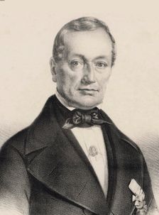 Portrait of the Composer Heinrich August Neithardt (1793-1861), c. 1850. Creator: Fischer, Carl (active 1825-1860)
