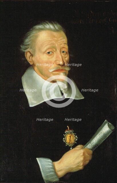 Portrait of the composer Heinrich Schütz (1585-1672), c. 1650-1660.