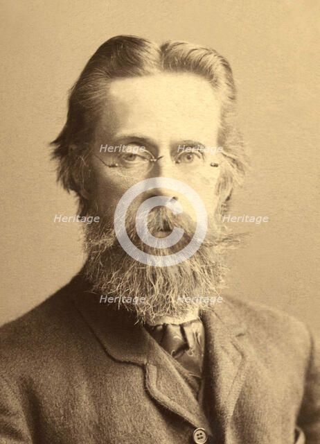 Portrait of the composer Heinrich von Herzogenberg (1843-1900). Creator: Anonymous.