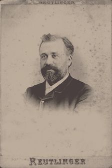 Portrait of the composer Henri Maréchal (1842-1924) , 1893. Creator: Photo studio Reutlinger, Paris