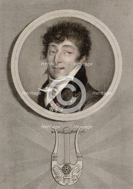 Portrait of the composer Henri-Montan Berton (1767-1844), 1820.