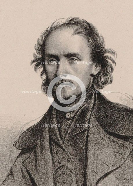 Portrait of the composer Henri Bertini (1798-1876), 1845.
