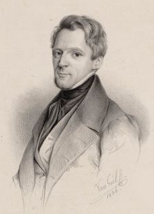 Portrait of the composer Henri Brod (1799-1839), 1836
