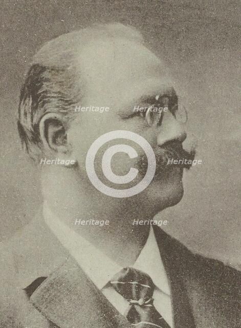Portrait of the composer Henri Duparc (1848-1933), 1890s. Creator: Anonymous.