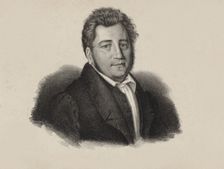 Portrait of the composer Hippolyte André Baptiste Chelard (1789-1861), 1820