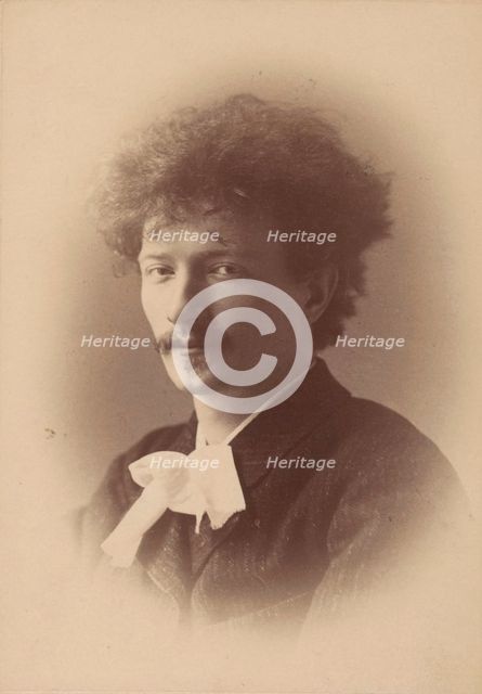 Portrait of the composer Ignacy Jan Paderewski (1860-1941), 1890. Creator: Photo studio Elliott & Fry, London  .