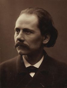 Portrait of the composer Jules Massenet (1842-1912), 1881. Creator: Anonymous