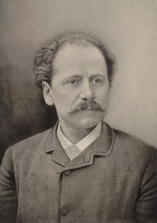 Portrait of the composer Jules Massenet (1842-1912), 1890. Creator: Nadar, Gaspard-Félix (1820-1910)