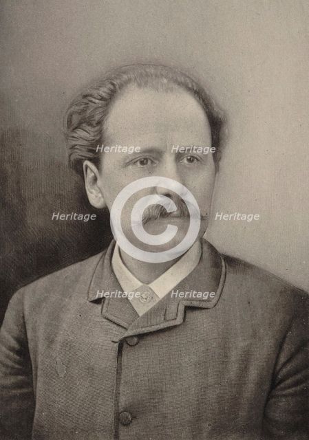 Portrait of the composer Jules Massenet (1842-1912), 1890. Creator: Nadar, Gaspard-Félix (1820-1910).
