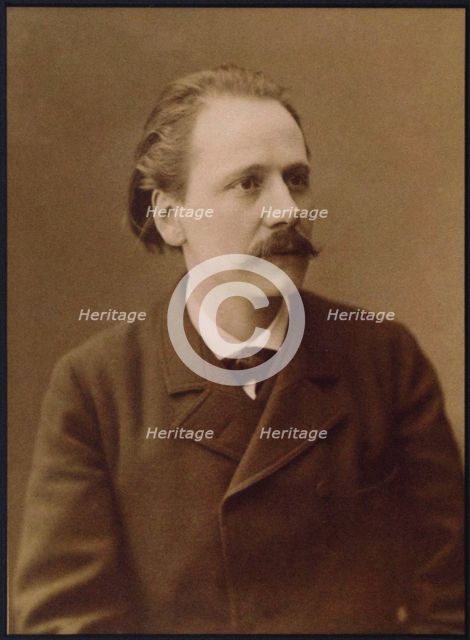 Portrait of the Composer Jules Massenet (1842-1912), 1890s. Creator: Anonymous.