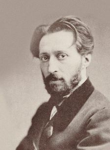 Portrait of the composer Jules-Laurent Duprato (1827-1892), 1865. Creator: Anonymous