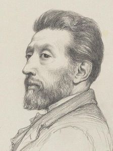 Portrait of the composer Jules-Laurent Duprato (1827-1892), 1880. Creator: Boulanger, Gustave Clarence Rodolphe (1824-1888)