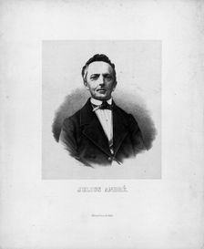 Portrait of the composer Julius André (1808-1880)