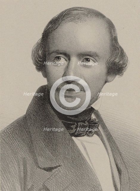 Portrait of the composer Julius Benedict (1804-1885), 1870.
