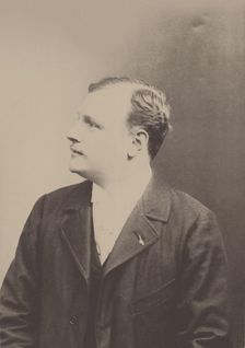 Portrait of the composer Justino Clerice (1863-1908)