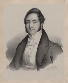 Portrait of the composer Jacques François Gallay (1795-1864), 1825