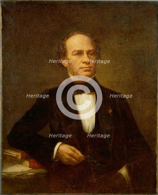 Portrait of the composer Jacques Fromental Halévy (1799-1862).