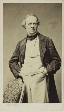 Portrait of the composer Jacques Fromental Halévy (1799-1862), ca 1860. Creator: Petit, Pierre (1598-1677)