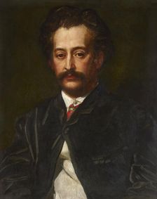 Portrait of the composer Jakob Blumenthal (1829-1908), 1875. Creator: Watts, George Frederic (1817-1904)
