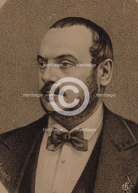 Portrait of the composer Jean-Baptiste Arban (1825-1889), 1880.