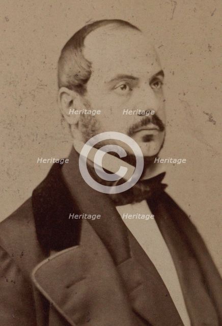 Portrait of the composer Jean-Baptiste Arban (1825-1889), 1880s.