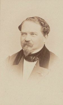 Portrait of the Composer Jean-Georges Kastner (1810-1867). Creator: Anonymous