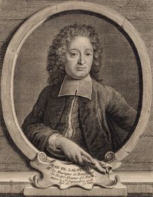 Portrait of the Composer Jean-François Lallouette (1651-1728). Creator: Anonymous