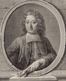 Portrait of the Composer Jean-François Lallouette (1651-1728). Creator: Tardieu, Jacques-Nicolas (1716-1791)