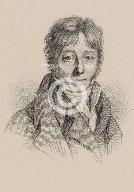 Portrait of the composer Jean-François Le Sueur (1760-1837). Creator: Anonymous.