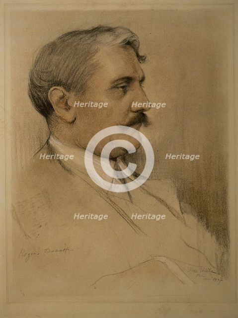 Portrait of the composer Jean Roger-Ducasse (1873-1954).
