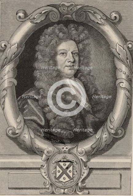 Portrait of the composer John Blow (1649-1708), um 1700.