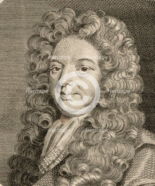 Portrait of the composer John Blow (1649-1708), um 1700.