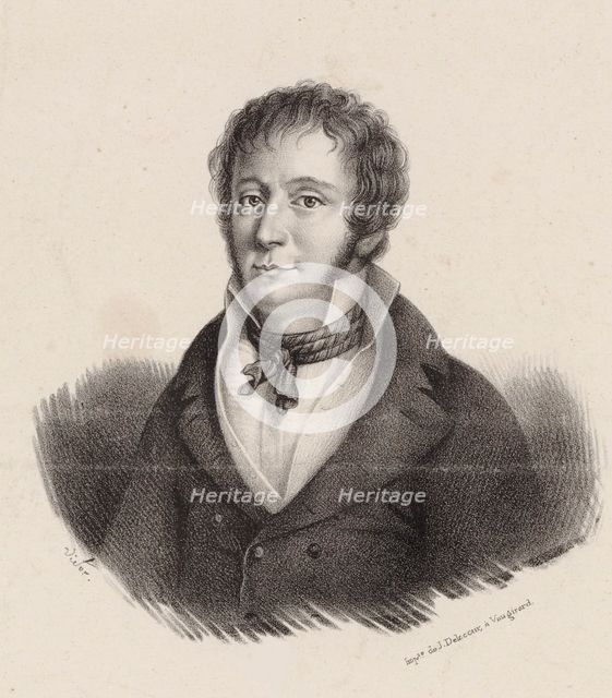 Portrait of the composer John Field (1782-1837), 1834.