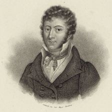 Portrait of the composer John Field (1782-1837), 1845