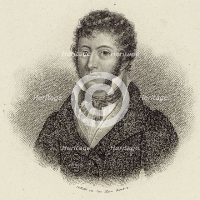 Portrait of the composer John Field (1782-1837), 1845.