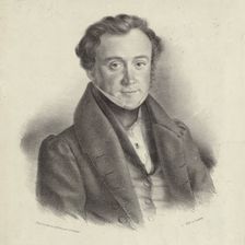 Portrait of the composer Johann Wenzel Kalliwoda (1801-1866). Creator: Schlick, Friedrich Gustav (1804-1869)