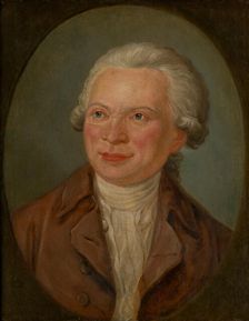 Portrait of the Composer Johann Abraham Peter Schulz (1747-1800) , 1790. Creator: Frisch, Johann Christoph (1738-1815)