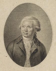 Portrait of the Composer Johann Abraham Peter Schulz (1747-1800) , 1794. Creator: Jügel, Johann Friedrich (1772-1833)