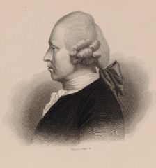 Portrait of the composer Johann Adam Hiller (1728-1804) , 1840